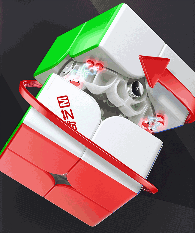 QiYi M Pro 2x2x2 Magnetic Speed Cube Stickerless